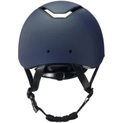 2023 Charles Owen Kylo Standard Peak Riding Helmet KYLO - Navy Matte / Pewter -Ariat Shop 6304 202320Charles20Owen20Kylo20Standard20Peak20Riding20Helmet20KYLO20 20Navy20Matte2020Pewter20back.700x700