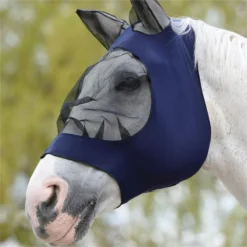 2023 Weatherbeeta Horse Comfitec Ripshield Plus With FREE Fly Mask 101837908049 - Navy / White / Black -Ariat Shop 6312 Fly20mask.700x700