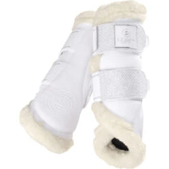 2023 Eskadron Glossy Crystal Saddle Cloth & Mesh Evo-Wool Tendon Boots Bundle 218131555131 - White -Ariat Shop 6326 esk 555131 663 10 add1.2000x2000.700x700
