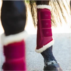 2023 Eskadron Cotton Compact Saddle Pad & Softslate Evo-Wool Brushing Boots Bundle 222087555087 - Pink Colour Pink -Ariat Shop 6328 6099 202320Eskadron20Softslate20Evo Wool20Brushing20Boots2055508720 20Pink20Main.2000x2000.700x700