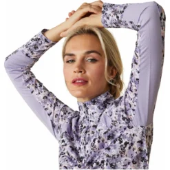 2023 Ariat Womens Sunstopper 2.0 1/4 Zip Baselayer & FREE Ariattek Performance Mesh Cap Bundle -Ariat Shop 6366 5867 10043595 03.2000x2000.700x700