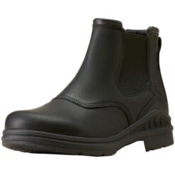 2023 Ariat Mens Barnyard Twin Gore II Boot 10046856 - Black -Ariat Shop 6523 202320Ariat20Mens20Barnyard20Twin20Gore20II20Boot201004685620 20Black20Side.700x700