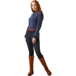 2023 Ariat Womens Inverness Long Sleeve Top 10046340 - Navy -Ariat Shop 6565 202320Ariat20Womens20Inverness20Long20Sleeve20Top201004634020 20Navy203.700x700