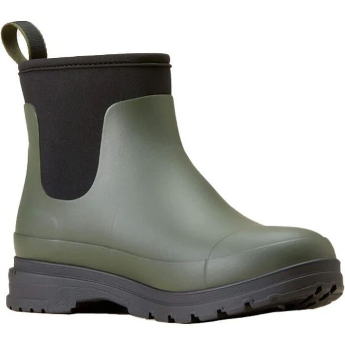 2023 Ariat Womens Kelmarsh Shortie Wellington Boots 10047064 - Dark Olive Colour Dark Olive 3 2023 Ariat Womens Kelmarsh Shortie Wellington Boots 10047064 - Dark Olive Colour Dark Olive - Image 3