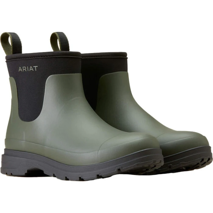 2023 Ariat Womens Kelmarsh Shortie Wellington Boots 10047064 - Dark Olive Colour Dark Olive 7 2023 Ariat Womens Kelmarsh Shortie Wellington Boots 10047064 - Dark Olive Colour Dark Olive - Image 7