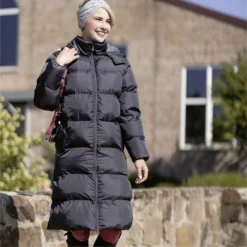 2023 HKM Womens Preston Quilted Long Riding Coat 127299300 - Deep Grey -Ariat Shop 6677 202320HKM20Womens20Preston20Quilted20Long20Riding20Coat2012729930020 20Grey202.700x700