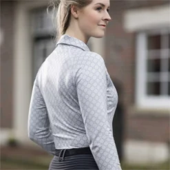 2023 HKM Rosewood All Over Print Functional Shirt 14230 - Light Grey -Ariat Shop 6679 202320HKM20Rosewood20All20Over20Print20Functional20Shirt201423020 20Light20Grey203.700x700