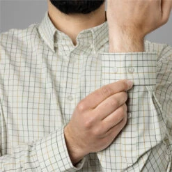 2023 Harkila Mens Allerston Long Sleeve Shirt 140114515 - Emerald Green / White -Ariat Shop 6688 202320Harkila20Mens20Allerston20Long20Sleeve20Shirt2014011451520 20Emerald20Green2020White20Close20Up204.700x700