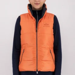 2023 HV Polo Claire Reversible Bodywarmer 405093550 - Ginger -Ariat Shop 6895 5313d5ac96b66a6e713babb20f04930d53479f44 0405093550 3087 mfront.700x700