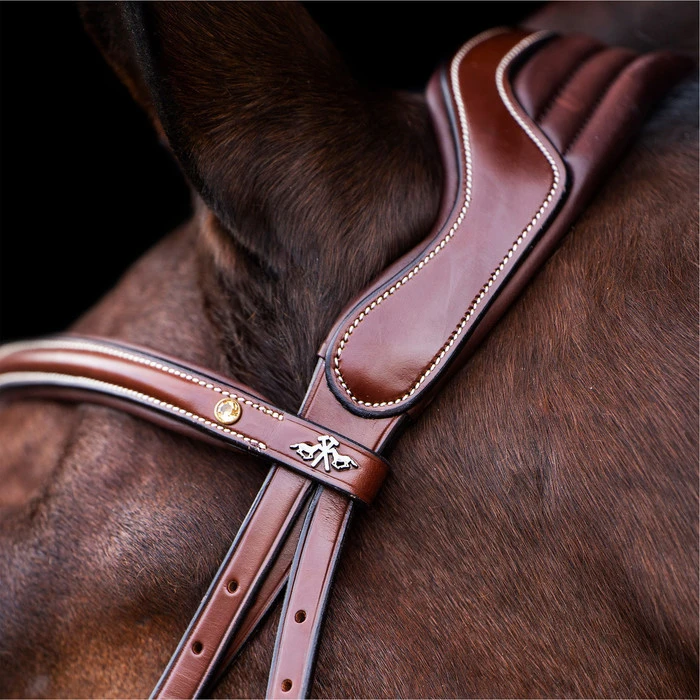 2023 HV Polo Legacy Bridle 1201093500 - Brown Colour Brown 3 2023 HV Polo Legacy Bridle 1201093500 - Brown Colour Brown - Image 3