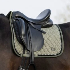 2023 HV Polo Francis Dressage Saddle Pad 802093355 - Dark Oil Green -Ariat Shop 6947 5970f1bc6a88e561e4b3d3f0cabdc030547210d7 0802093355 6115 mfront.700x700