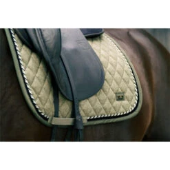 2023 HV Polo Francis Dressage Saddle Pad 802093355 - Dark Oil Green -Ariat Shop 6947 LA 05517.700x700