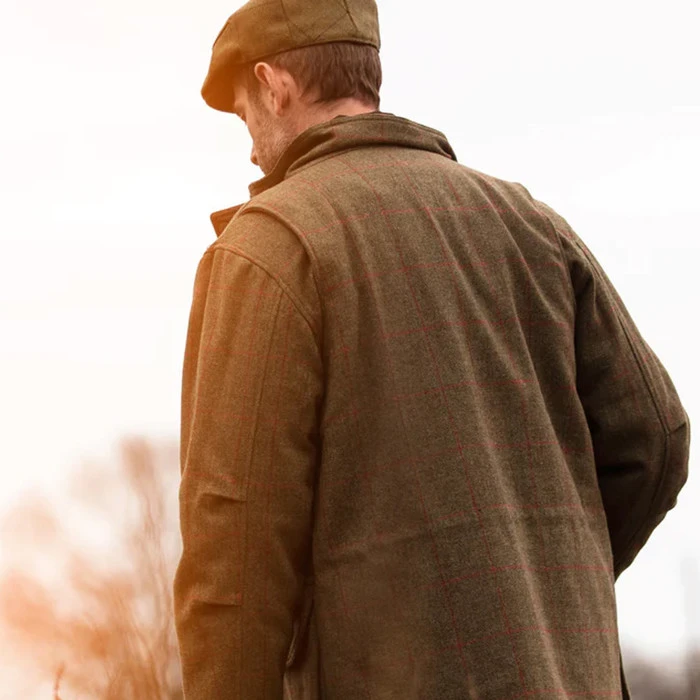 2023 Alan Paine Mens Combrook Tweed Flat Cap COMGCAP - Sage Colour Sage 5 2023 Alan Paine Mens Combrook Tweed Flat Cap COMGCAP - Sage Colour Sage - Image 5