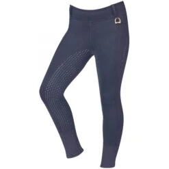 2022 Dublin Girls Cool It Everyday Riding Tights 100492404- Navy