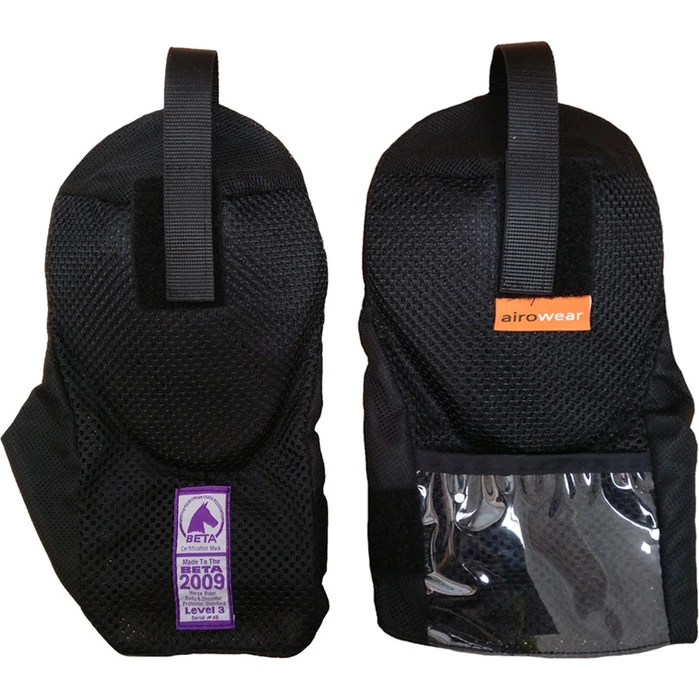 Airowear Air Mesh Shoulder Pads Black 1 Airowear Air Mesh Shoulder Pads Black