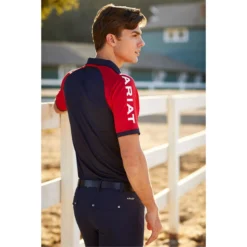 Ariat Mens Team 3.0 Polo Shirt 10030355 - Navy -Ariat Shop Ariat Mens Team 3.0 Polo Shirt 10030355 Navy 9.700x700