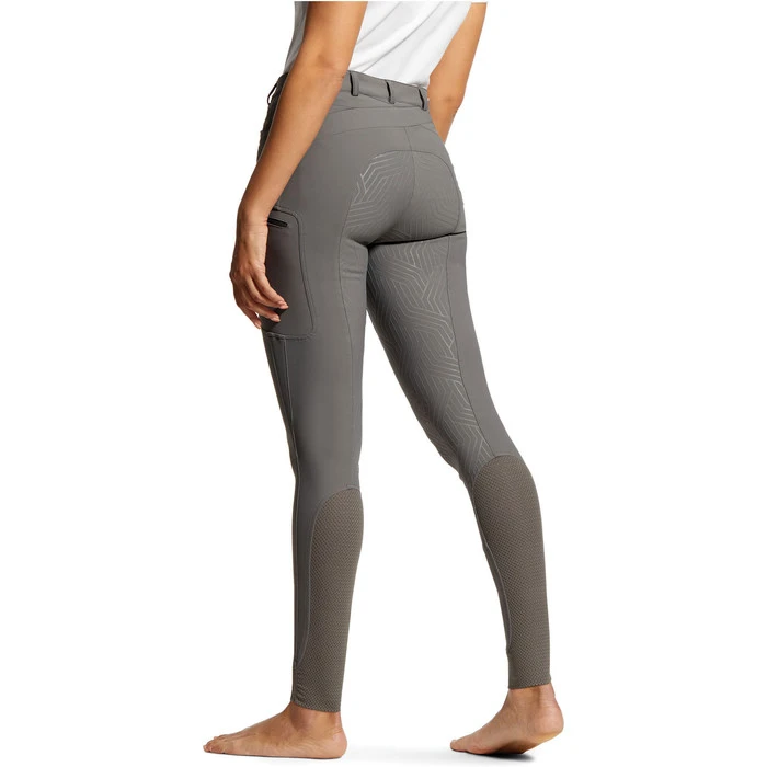 Ariat Womens Triton Grip Full Seat Breeches 10030534 - Plum Grey 2 Ariat Womens Triton Grip Full Seat Breeches 10030534 - Plum Grey - Image 2