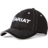 2022 Ariat Team II Cap 10039900 - Black / White Colour Black / White