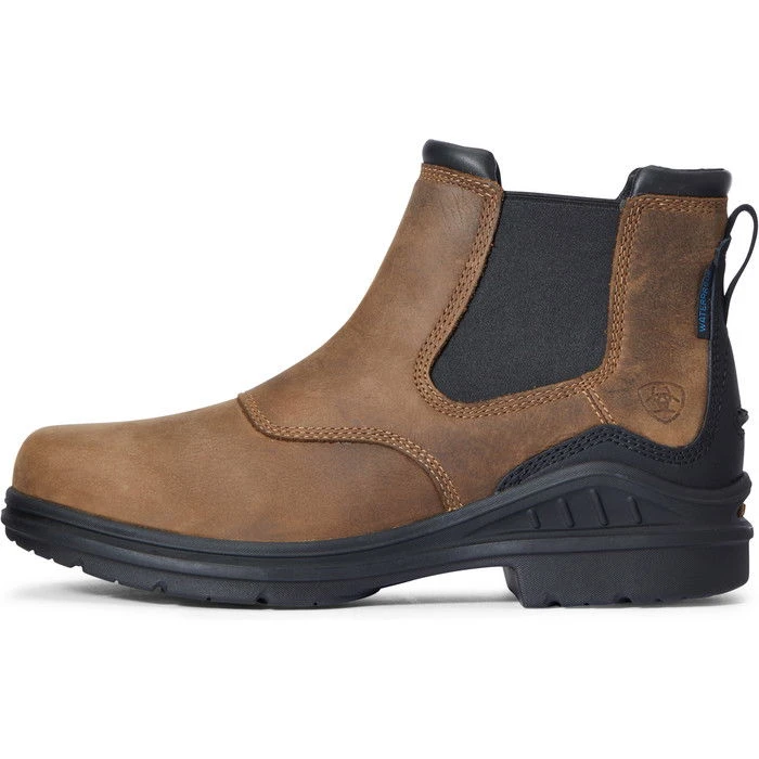 Ariat Womens Barnyard Twin Gore II Boot - Antique Brown 1 Ariat Womens Barnyard Twin Gore II Boot - Antique Brown