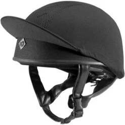 Charles Owen Pro II Plus Round Fit Skull Helmet Black