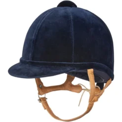 Charles Owen Flesh Fian Hat FLFN - Navy Colour Navy