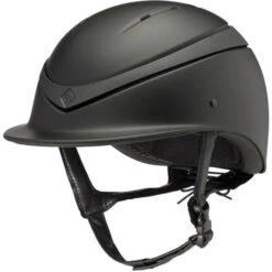 Charles Owen Luna Helmet & Headband LUNABMBM - Black Matt