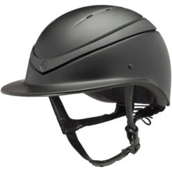 Charles Owen Luna Wide Peak Helmet & Headband LUNAWPBMBM - Black Matt
