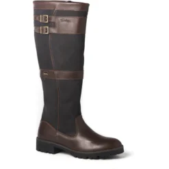 Dubarry Womens Longford Leather Boot Black / Brown -Ariat Shop Dubarry Womens Longford Leather Boot Black Brown 2.700x700