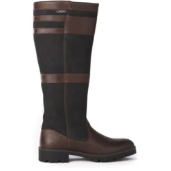 Dubarry Womens Longford Leather Boot Black / Brown -Ariat Shop Dubarry Womens Longford Leather Boot Black Brown 3.700x700