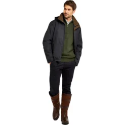 Dubarry Mens Palmerstown Jacket 3622 - Navy -Ariat Shop Dubarry20Mens20Palmerstown20Jacket20362220 20Navy20model.700x700