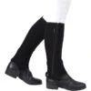 Dublin Childrens Easy-Care Half Chaps II Black