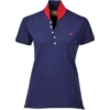 Dublin Womens Lily Cap Sleeve Polo Top - True Navy Colour True Navy