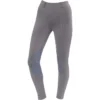 Dublin Childrens Performance Flex Knee Patch Riding Tights 5912 - Charcoal Colour Charcoal
