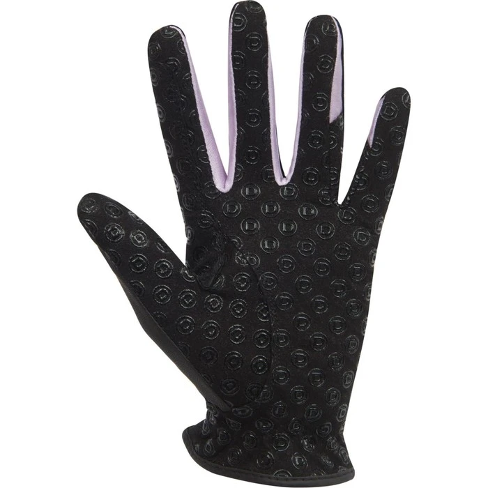 Dublin Cool-It Gel Riding Goves - Black / Pink 2 Dublin Cool-It Gel Riding Goves - Black / Pink - Image 2