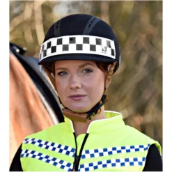 Equisafety Polite Hatband Black