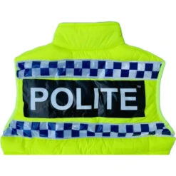 2022 Equisafety Polite Hi Vis Fitted Gilet POL-G - Yellow -Ariat Shop Equisafety Polite Hi Vis Fitted Gilet POL G Yellow 6.700x700