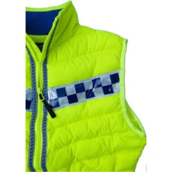 2022 Equisafety Polite Hi Vis Fitted Gilet POL-G - Yellow -Ariat Shop Equisafety Polite Hi Vis Fitted Gilet POL G Yellow.700x700
