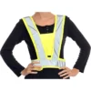 Equisafety Childrens Reflective Hi Vis Adjustable Body Harness Yellow