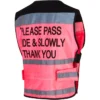 2022 Equisafety Child Hi-Vis Waistcoat CHPPWS - Pink