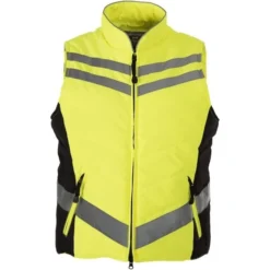 Equisafety Quilted Gilet - Yellow GILY