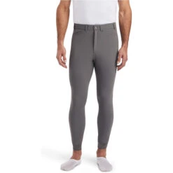 2022 Ariat Mens Tri Factor Grip Knee Patch Breech 10041194 - Plum Grey