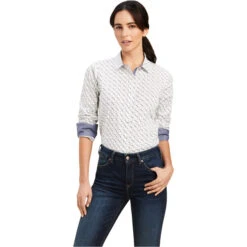 2022 Ariat Womens Tomales Shirt 10042095 - Bit Print