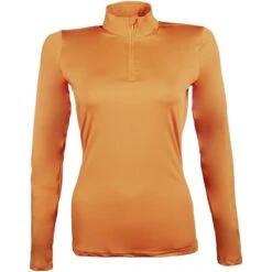 2022 HKM Womens Summer Milano Functional Shirt 13071 - Orange