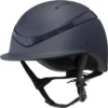 2022 Charles Owen This Esme X Luna Riding Helmet & Headband - Midnight Colour Midnight