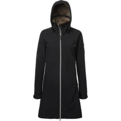 Mountain Horse Womens Stella Softshell Parka Jacket 33250 - Black Colour Black