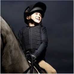 Racesafe Childrens Provent 3.0 Body Protection Black -Ariat Shop RaceSafe Provent 3.Action kids 1.700x700