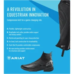 Ariat Womens Ascent Paddock Boots 10031592 - Black -Ariat Shop S20 EnglishAscent GIF AE 1080x1200.700x700 1