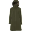 2022 Mountain Horse Womens Stella Softshell Parka 33250 - Green Colour Green
