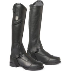 2023 Mountain Horse Junior Veganza Leggings 708601003 - Black