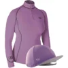 2022 Woof Wear Womens Performance Riding Shirt & Hat Cover - Lilac